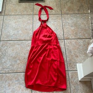 Nasty Gal halter dress